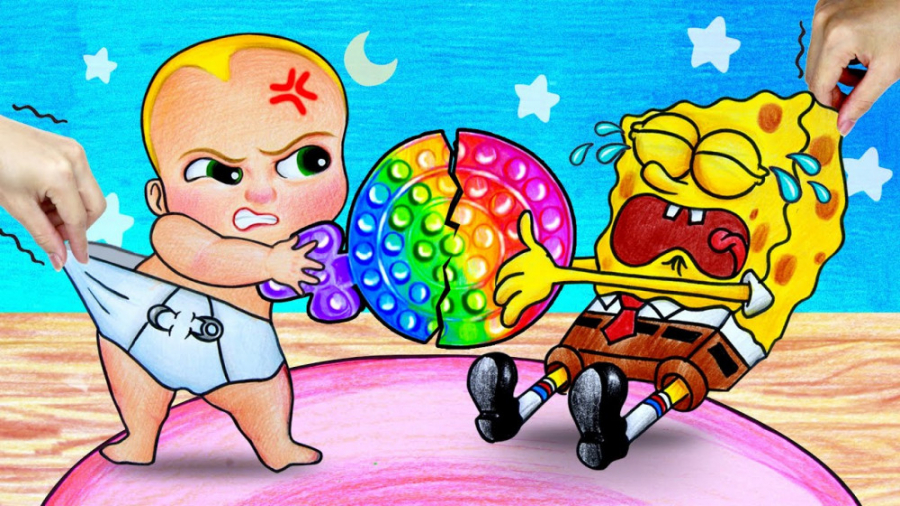 ایده های بچه رئیس و باب اسفنجی