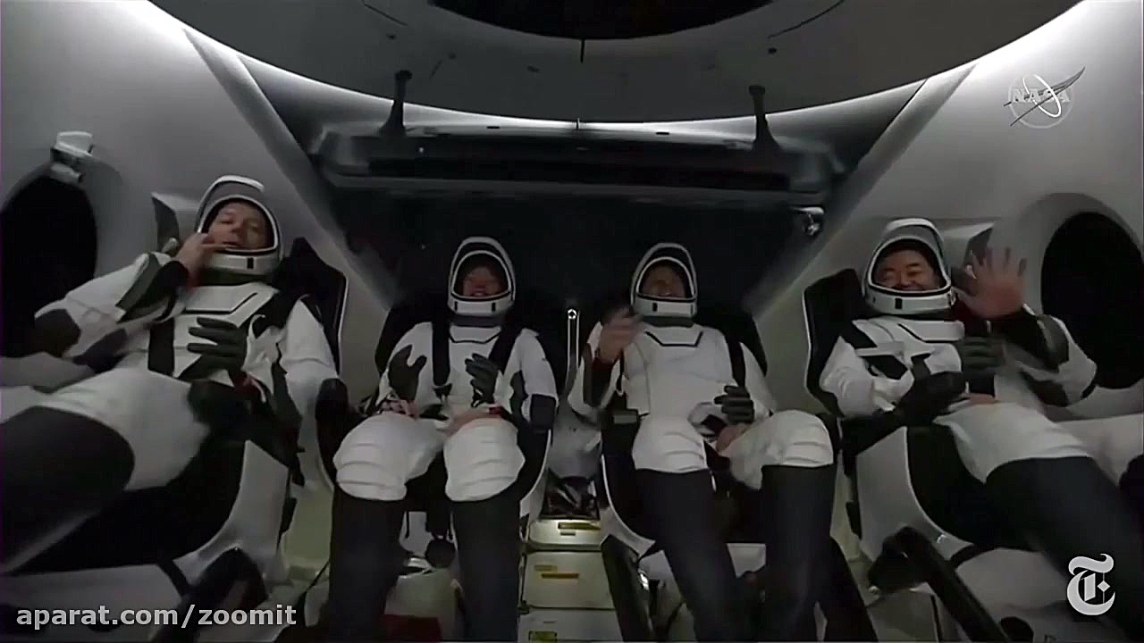 بازگشت فضانوردان ماموریت Crew...