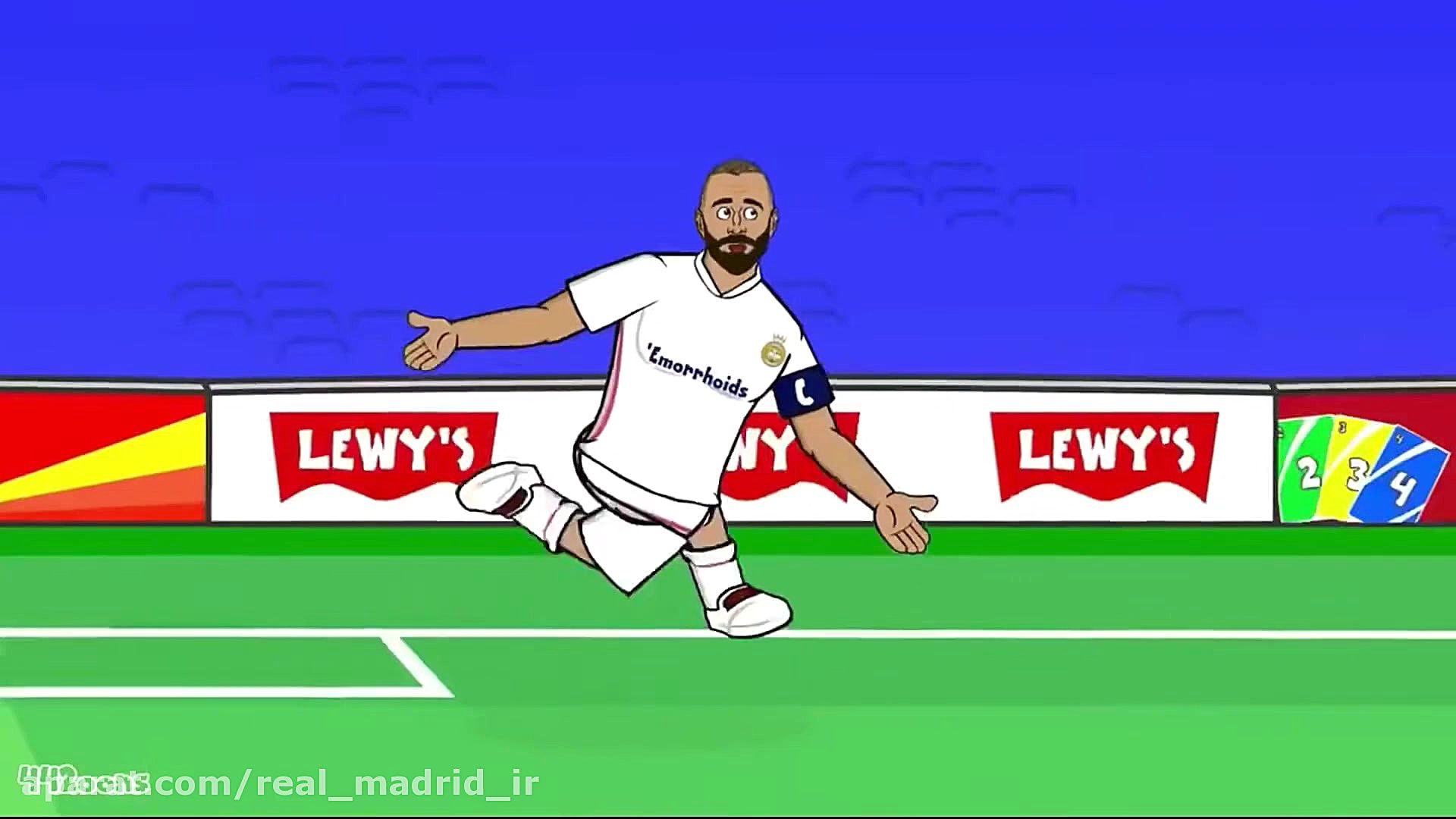 کارتون طنز 4 تایی شدن بارسلونا...