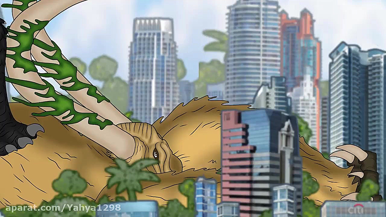 گودزیلا علیه بیهموث!