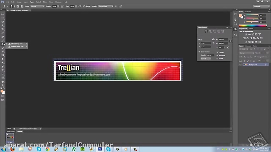 آموزش حذف متن از عکس با فوتوشا...