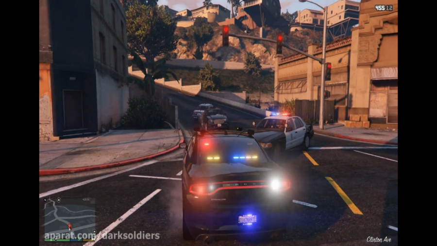 مد پلیس بازی gta v