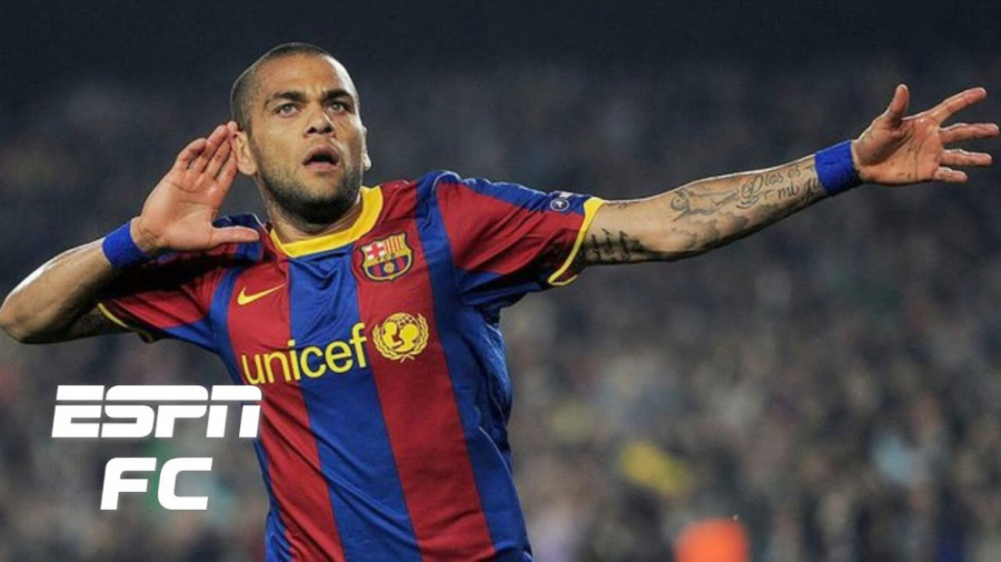 بازگشت دنی آلوز به بارسلونا (ز...