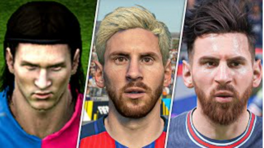 لیونل مسی در تمامی فیفا ها ( ف...