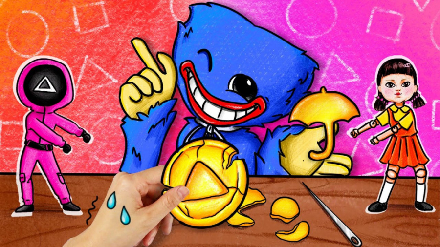 چالش خوراکی هاگی واگی  اسکوید...