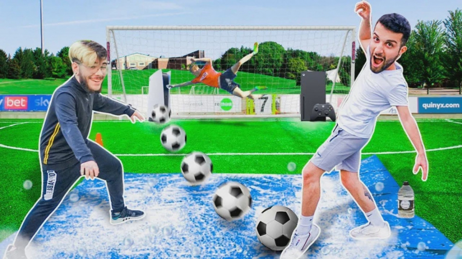 آیسی وایروس  چالش فوتبال روی س...