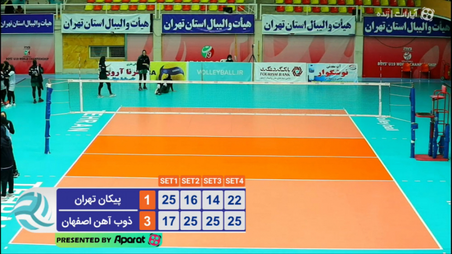 لیگ برتر والیبال زنان: پیکان 1...