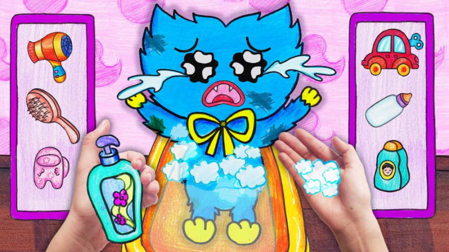 نگهداری پرنسس باربی از نوزاد ه...