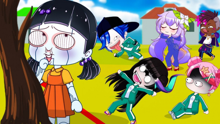 چالش گاچا کلاب در اسکوید گیم...