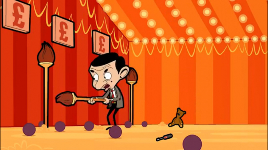 کارتون مستربین  چالش سس داغ مس...