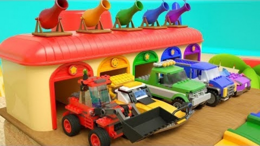 کارتون ماشین های رنگی  وسایل ن...