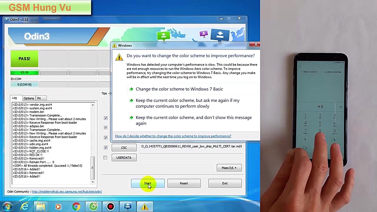 فلش کردن گوشی سامسونگ گلکسی جی...