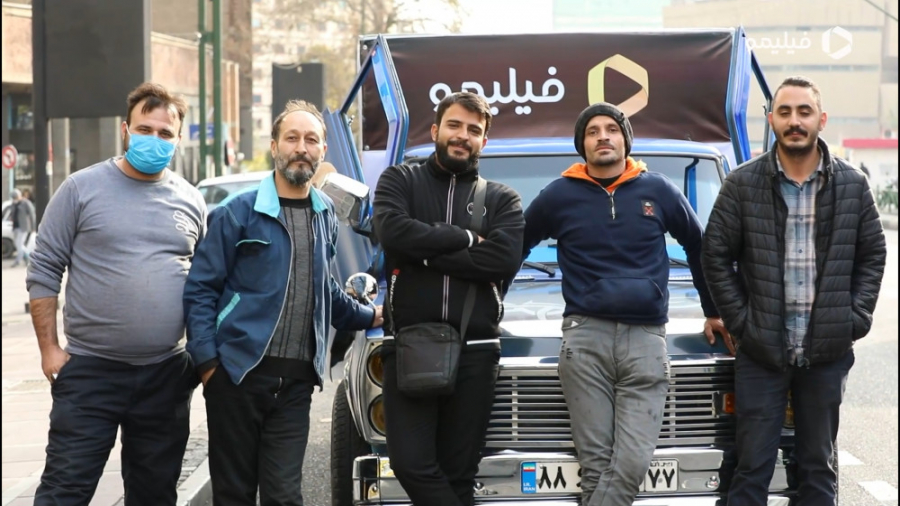 نیسان آبی در خیابان های تهران!