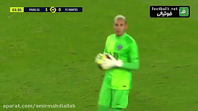 خلاصه بازی پاری سن ژرمن با نان...