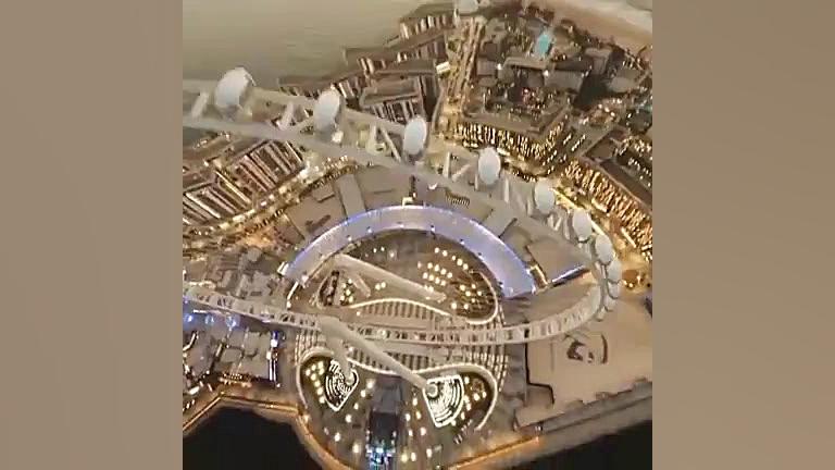 تصاویری زیبا از بزرگترین چرخ ف...