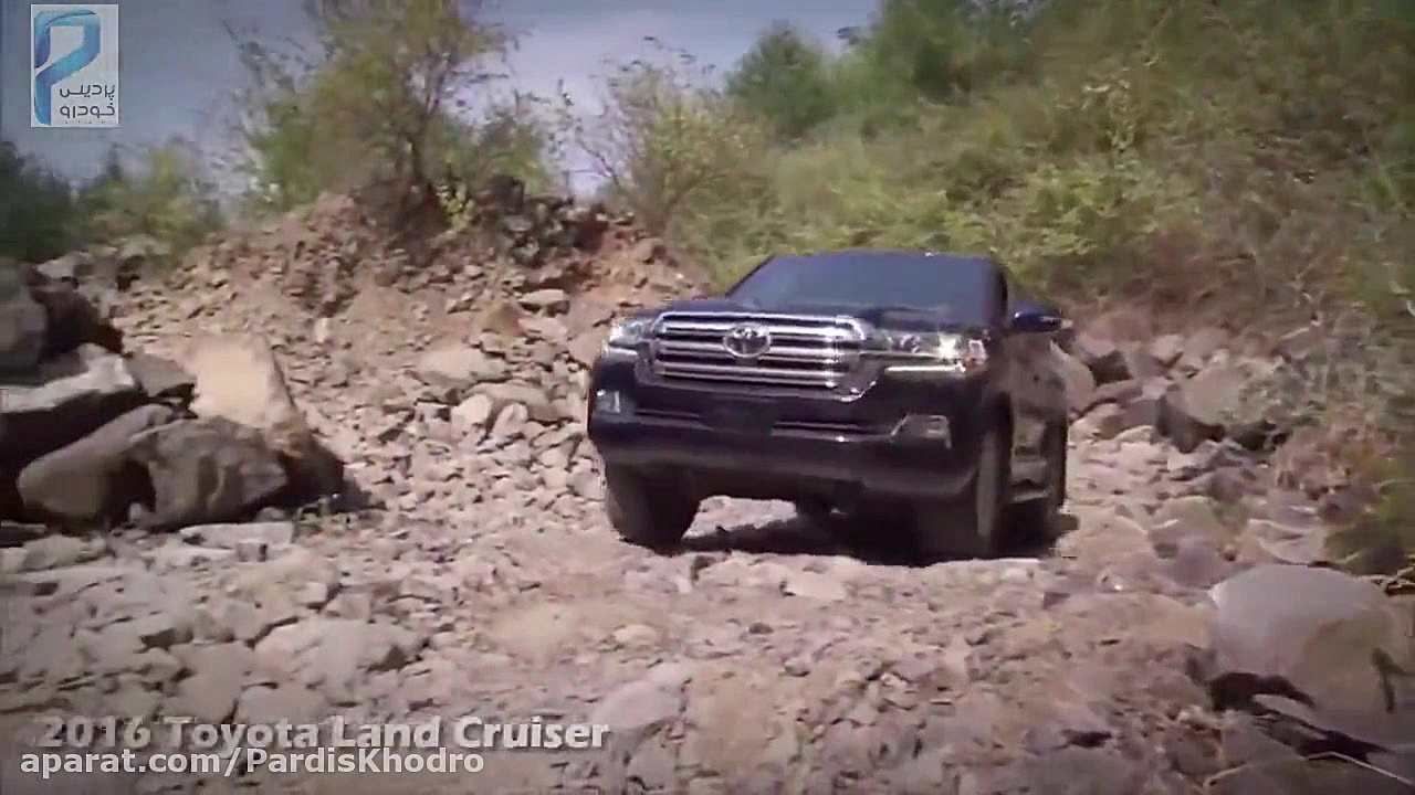 تست آفرود تویوتا لندکروز 2016