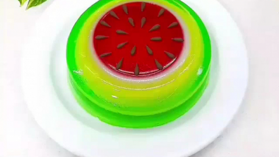 ژله زیبای هندوانه ای ویژه شب ی...