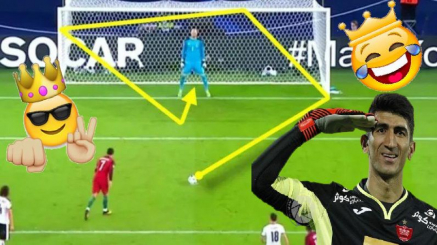 خنده دارترین پنالتی های از دست...