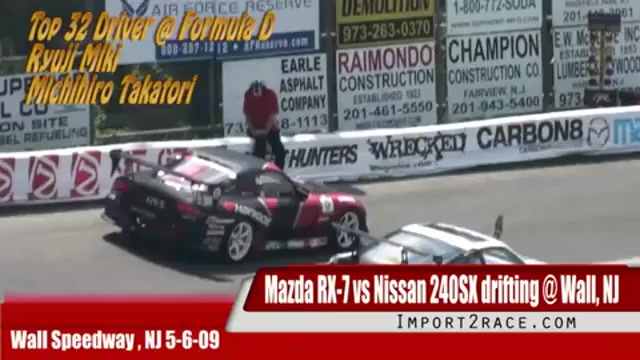 Mazda RX 7 vs Nissan 240SX Dri...