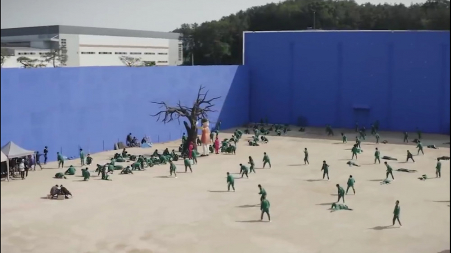 پشت صحنه سریال ماهی مرکب (Squi...