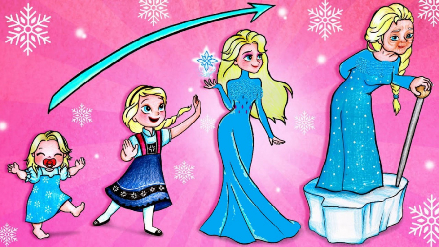 ایده های پرنسسی  السا از کودکی...