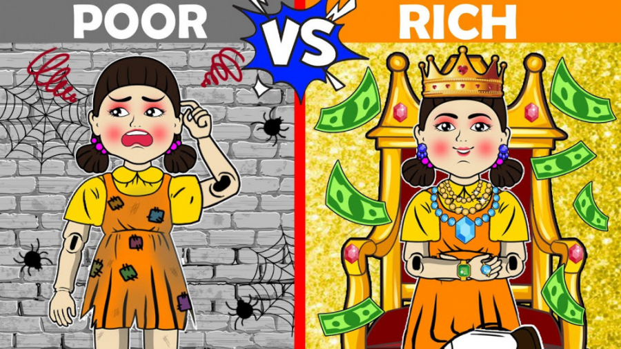 ایده های کارتونی اسکویید گیم...