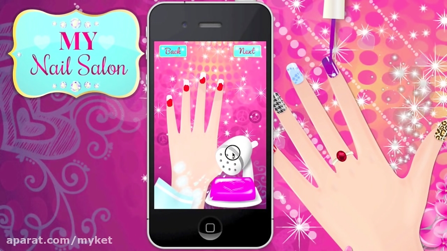 Nail Salon Makeover Nail Art Design Game