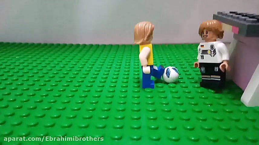 استاپموشن لگو فوتبال