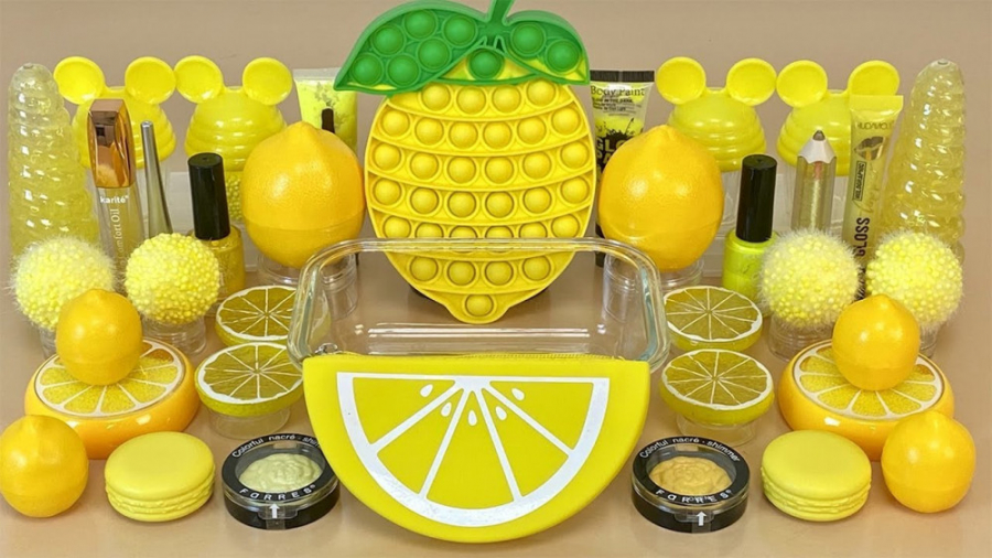 کالکشن زیبای اسلایم زرد رنگ ||...