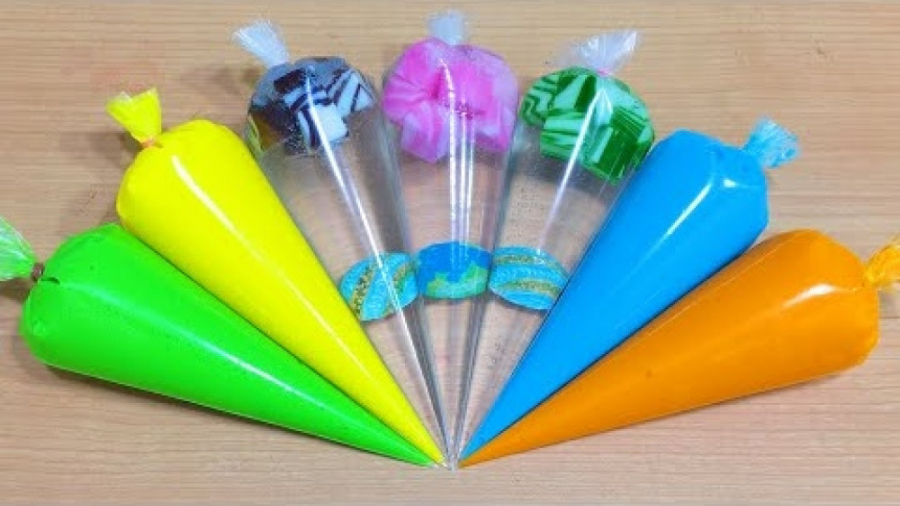 تفریحی اسلایم کرانچی  مخلوط کر...