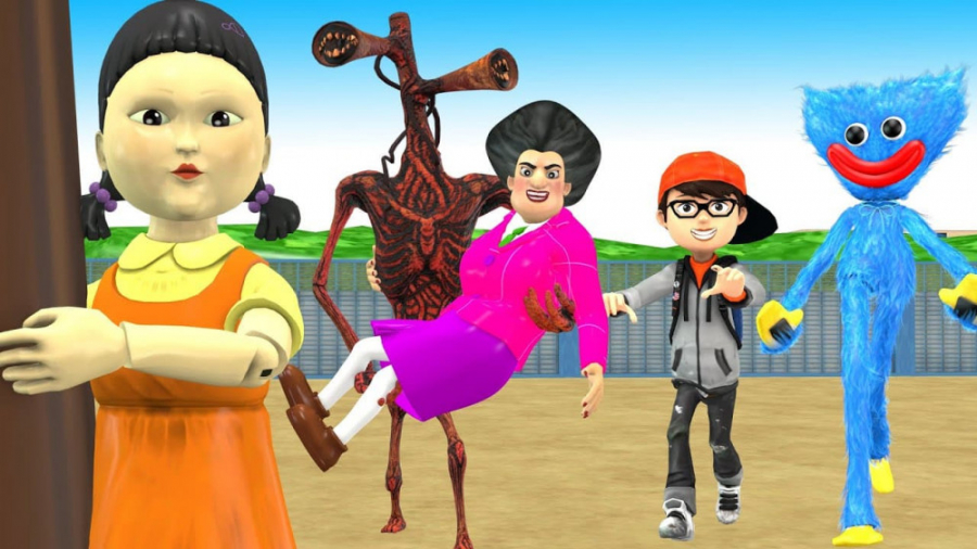 بازی ماهی مرکب در مقابل معلم ت...