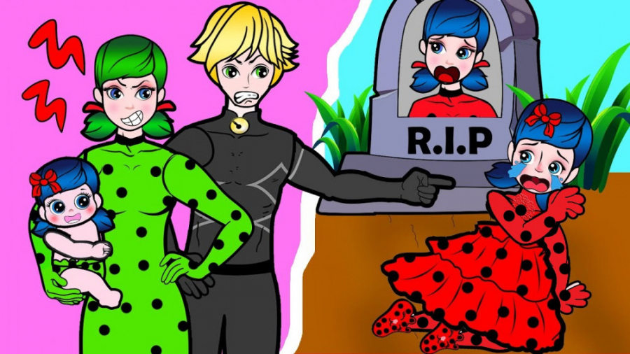 ایده های کارتونی لیدیباگ گربه...