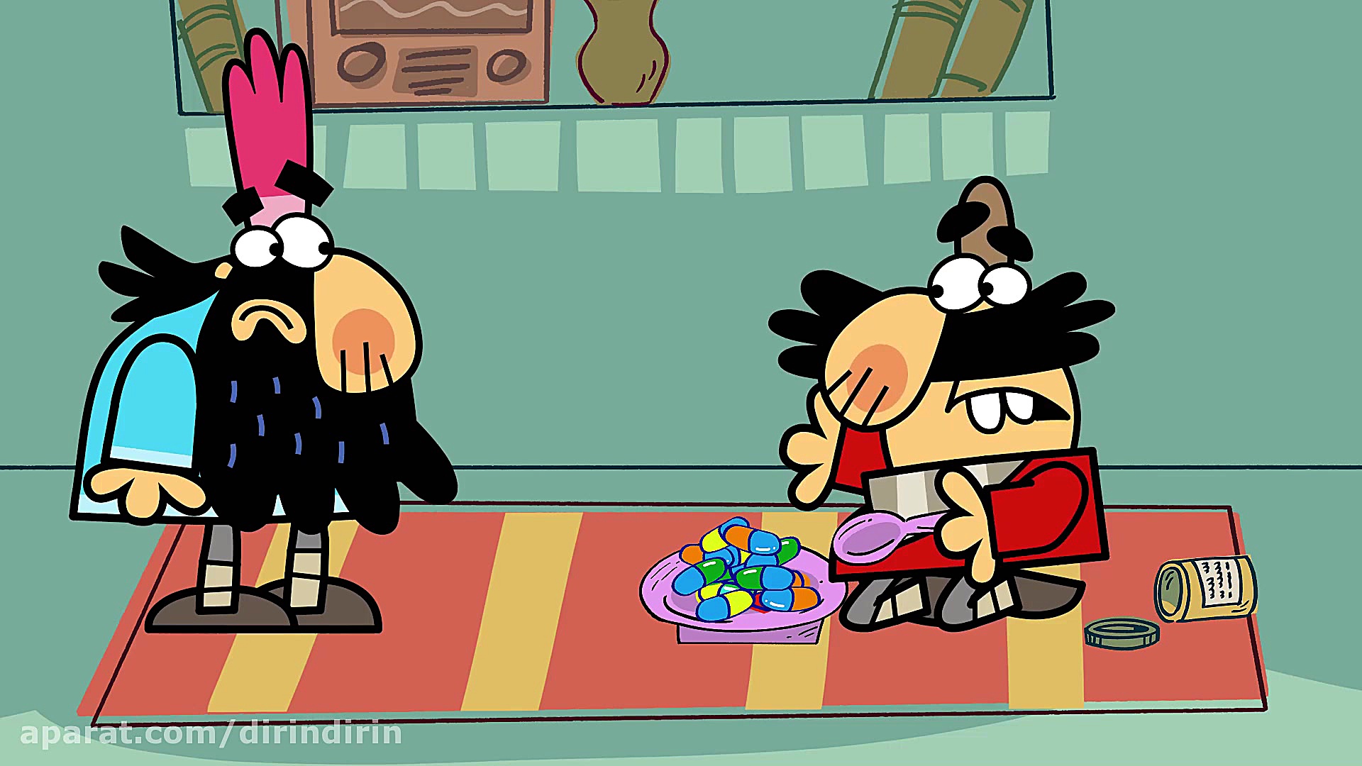 دیرین دیرین  آنتی بیوتیکیدن