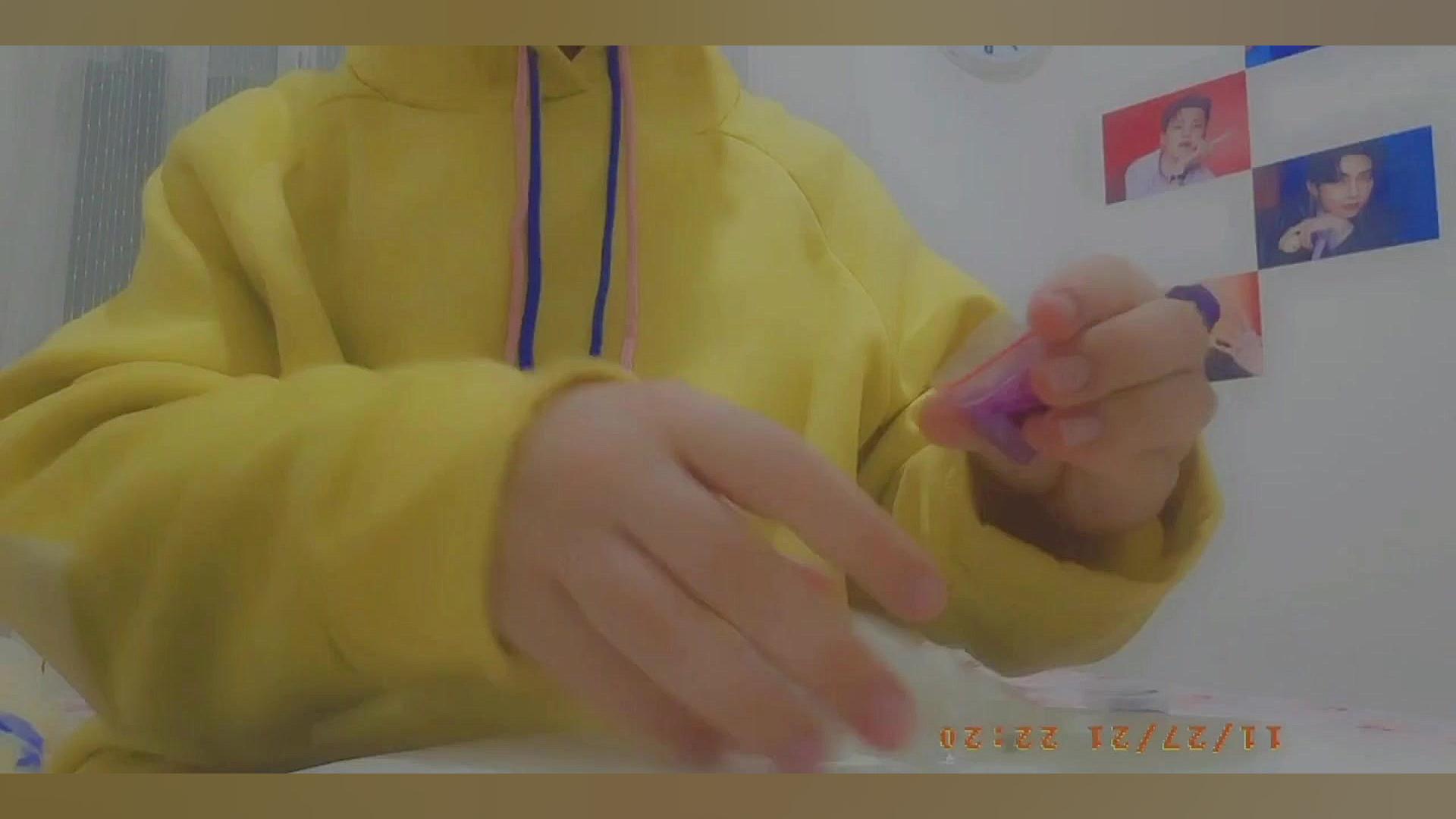 تزئین سه تا اسلایم شفاف با اکل...