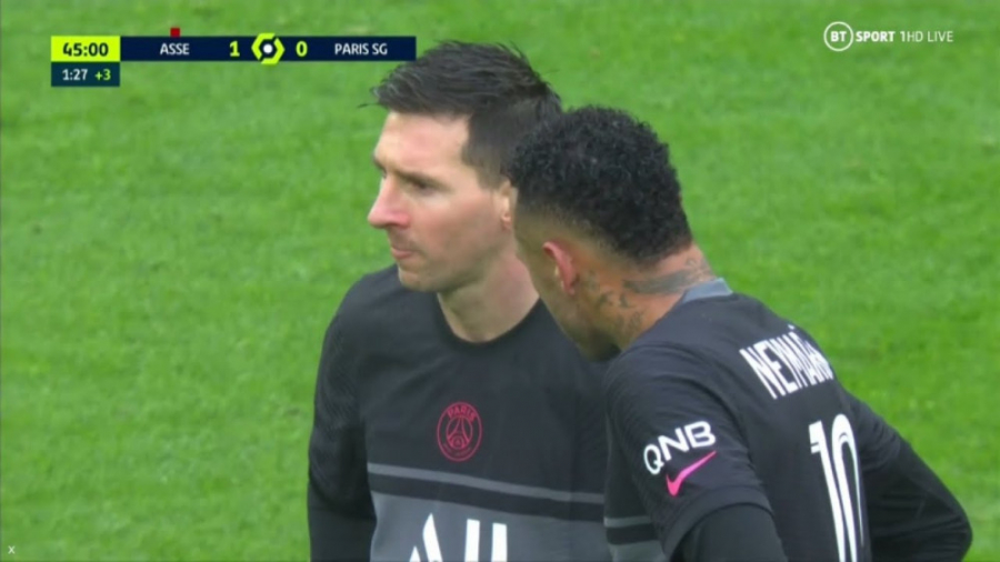 عملکرد مسی مقابل سن اتین ( هتر...