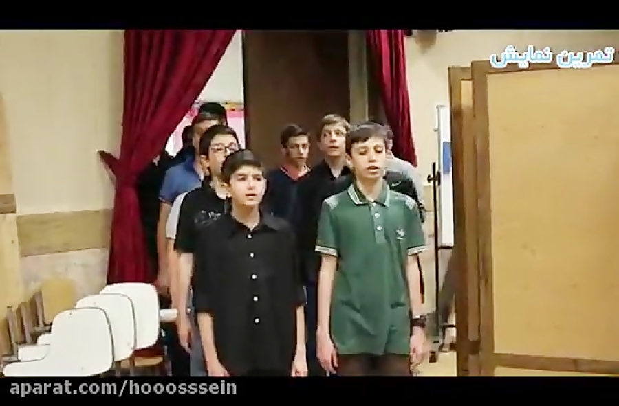 تمرین نمایش فاطمیه(س) اسفند94