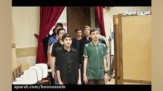 تمرین نمایش فاطمیه(س) اسفند94