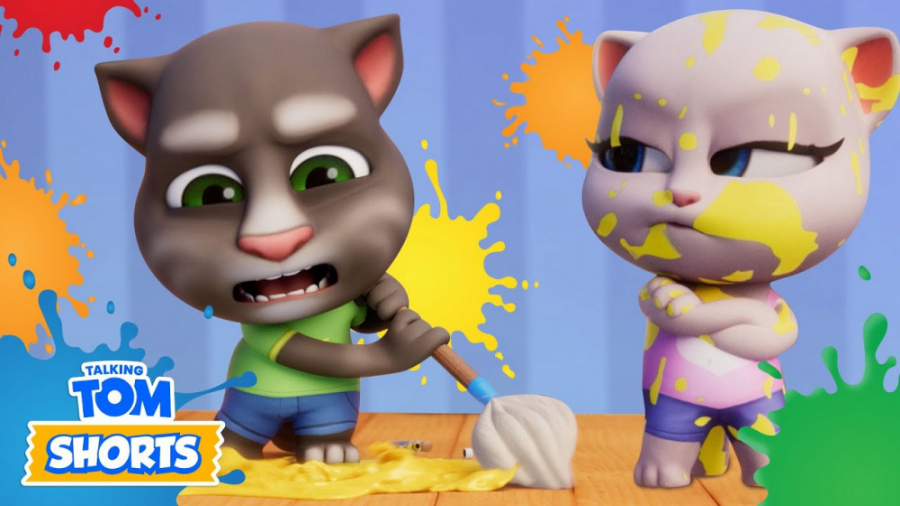 کارتون تام سخنگو | انیمیشن گرب...