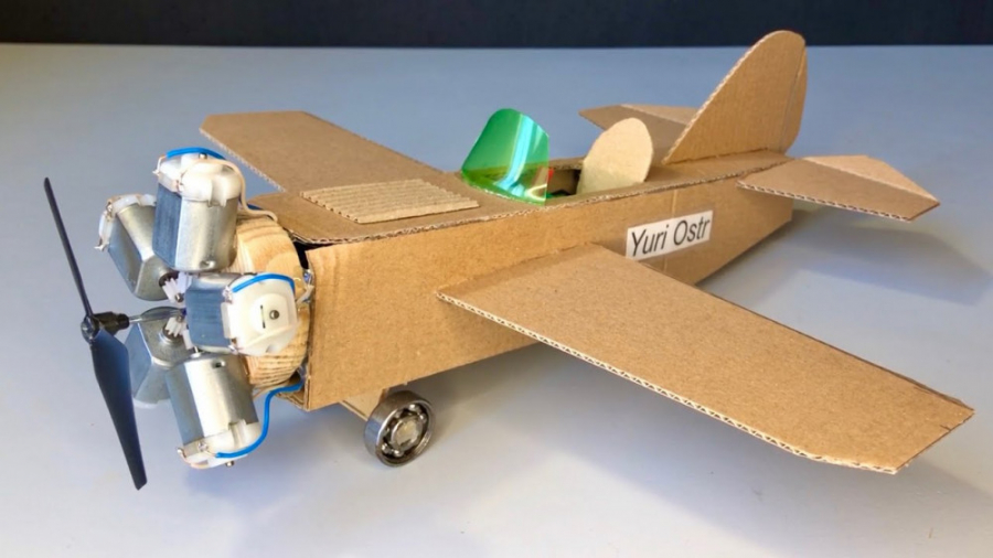 آموزش ساخت هواپیما قدرتمند مین...