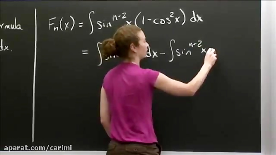 Integrating sin^n(x) Using Red...
