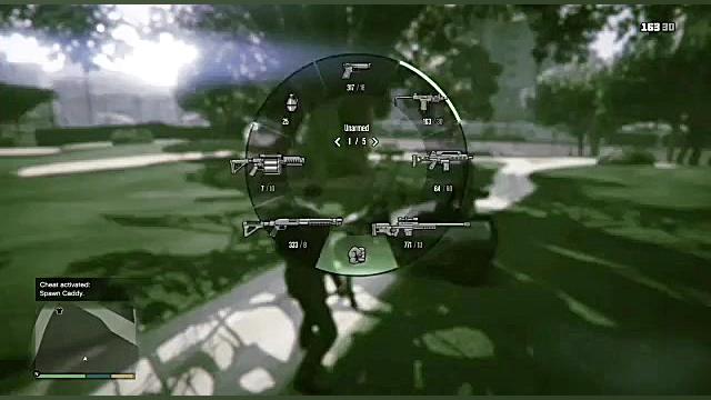 رمز ماشین گلف در بازی جی تی ای...