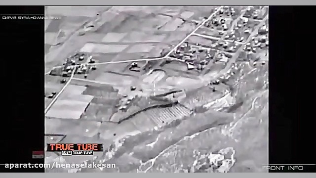 فیلم پهپاد روسی از برخورد موشک...