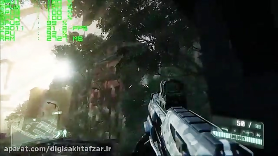 اجرای بازی Crysis 3 توسط پرداز...
