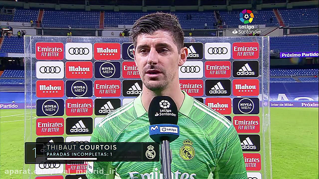 خلاصه بازی رئال مادرید 1 0 اتل...