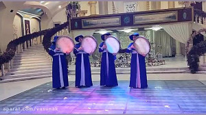 دف نوازی دختران با ترانه قدیمی...