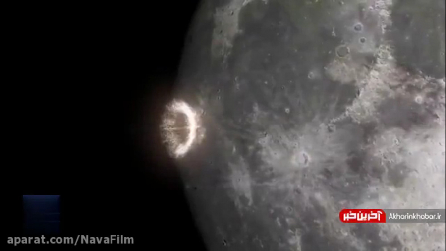 تصاویر دیدنی از لحظه برخورد شه...