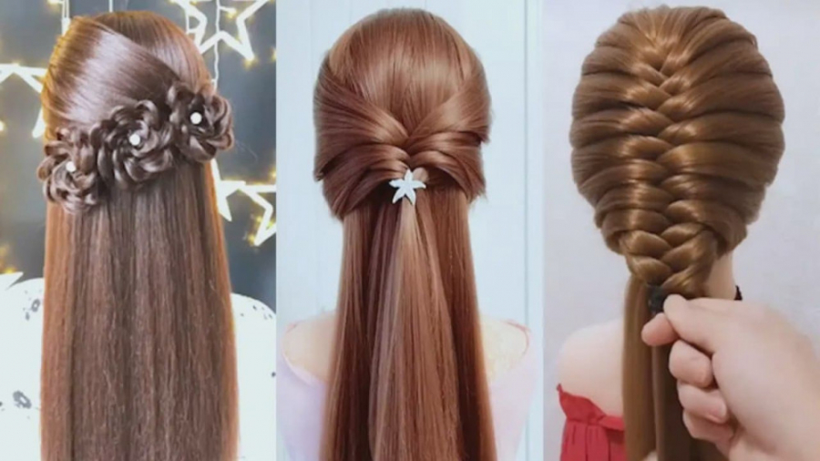 آموزش چند مدل بافت مو دخترانه...