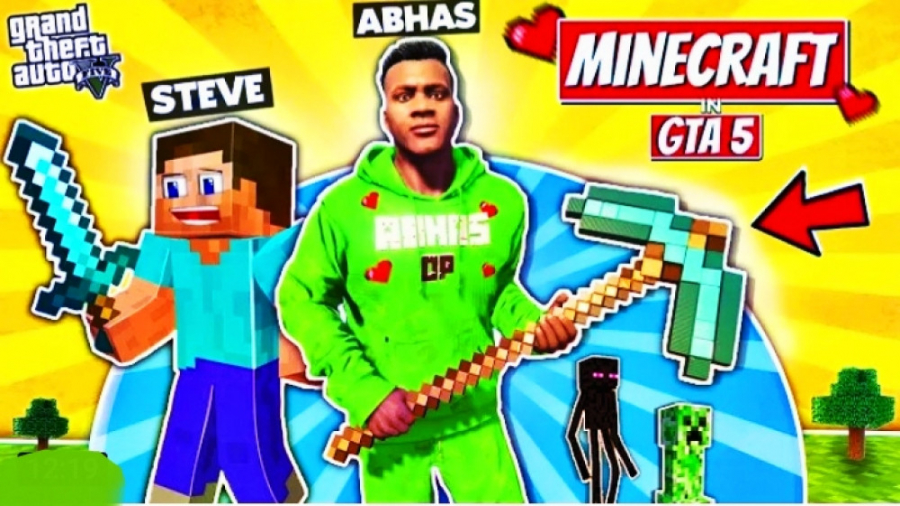 ماینکرافت اما در جی تی ای وی |...