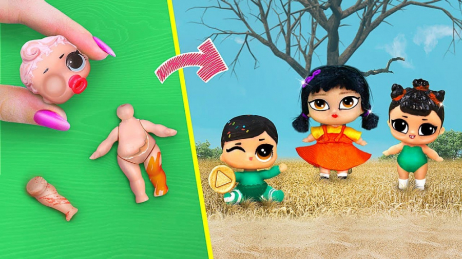 ایده های باربی و سورپرایز ال و...