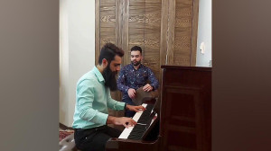 بهانه لیلا فروهر .پیانو و تنبک